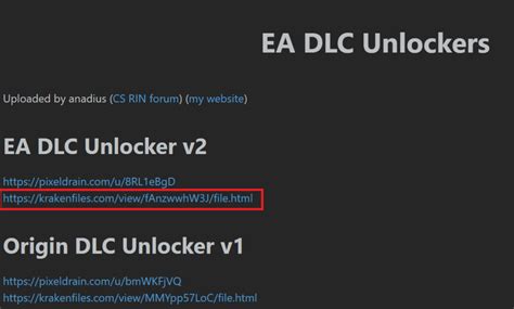 I used the LGS Helper guide on GitHub and I have the DLC image the guide directs you to torrent. . Dlc unlocker v2 anadius